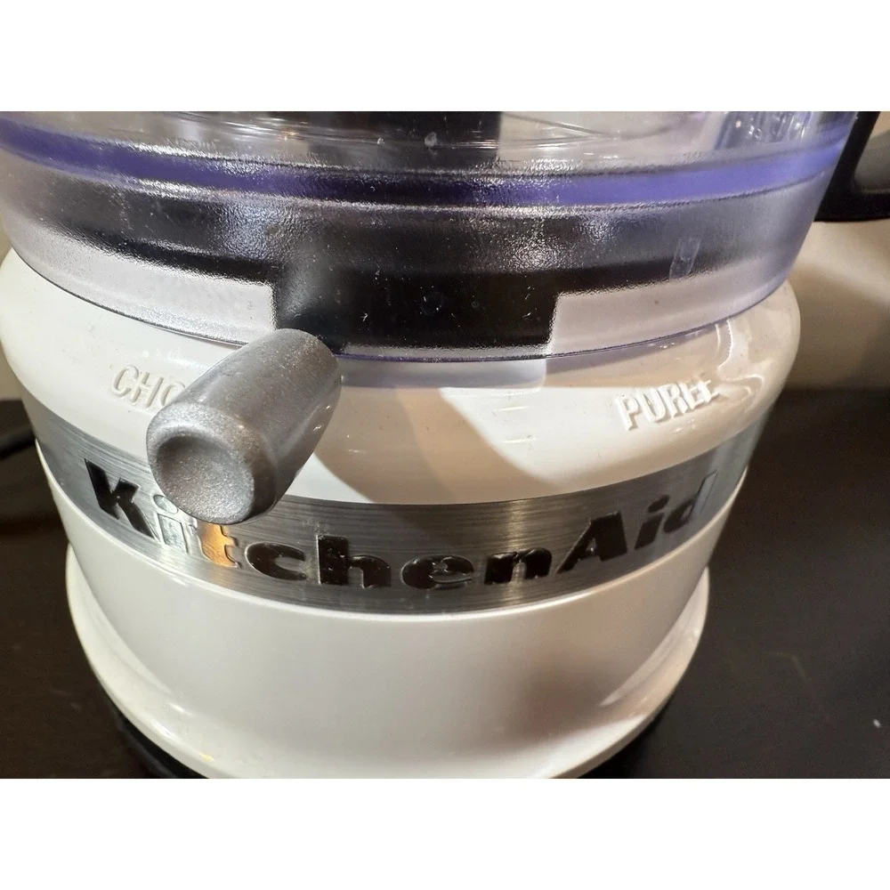 NEW  No Box - KitchenAid 3.5 Cup Food Chopper KFC3516WH, White